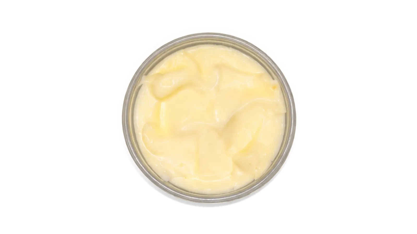 Cup of garlic sauce